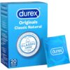 Durex Originals Classic Natural Condoms 20 Pack 7045154x1