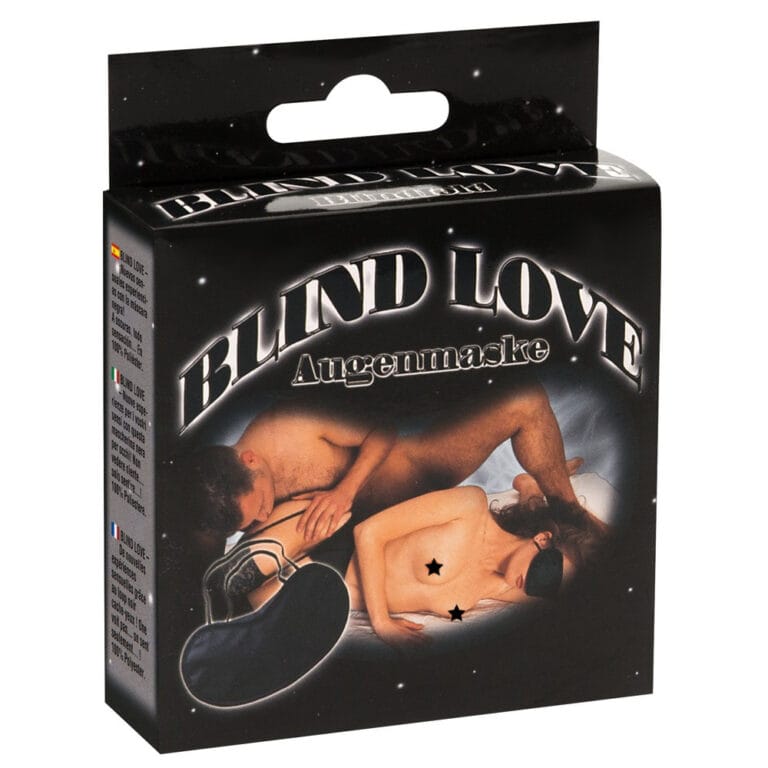Blind Love Black Eye Mask Masks Polyester detail