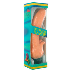 Alternative view of Vinyl Vibrator With Clitoral Stimulator
