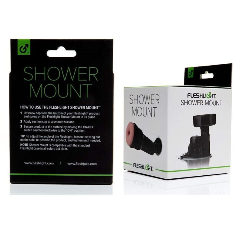 High-quality Fleshlight shower mount for hands-free pleasure, compatible with all Fleshlight models, waterproof design, and secure grip for enhanced intimacy and convenience during use.