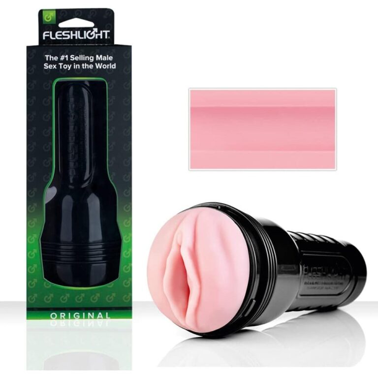 Fleshlight Pink Vagina Masturbator Original & Special Editions Flesh-colour detail