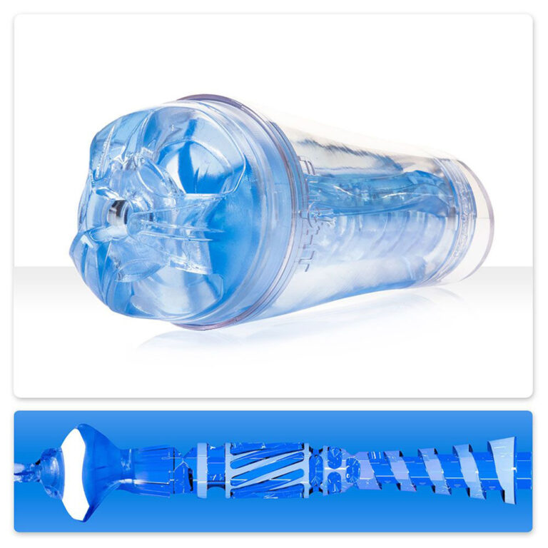 Fleshlight Flight Commander masturbator in blue realistic-feel material