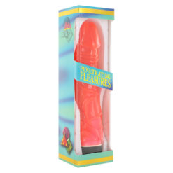 Alternative view of Jelly Vibrator Glitter Pink