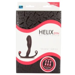 Aneros Helix SYN Trident Series Prostate Stimulator Prostate Massagers Black Silicone detail