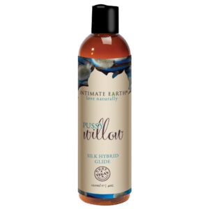 A bottle of pure willow body lotion.
