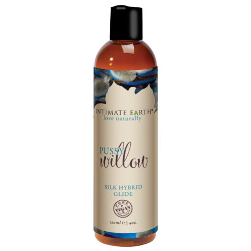 A bottle of pure willow body lotion.