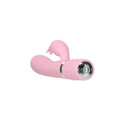 Pillow Talk Lively Rabbit Vibrator Pink - close-up