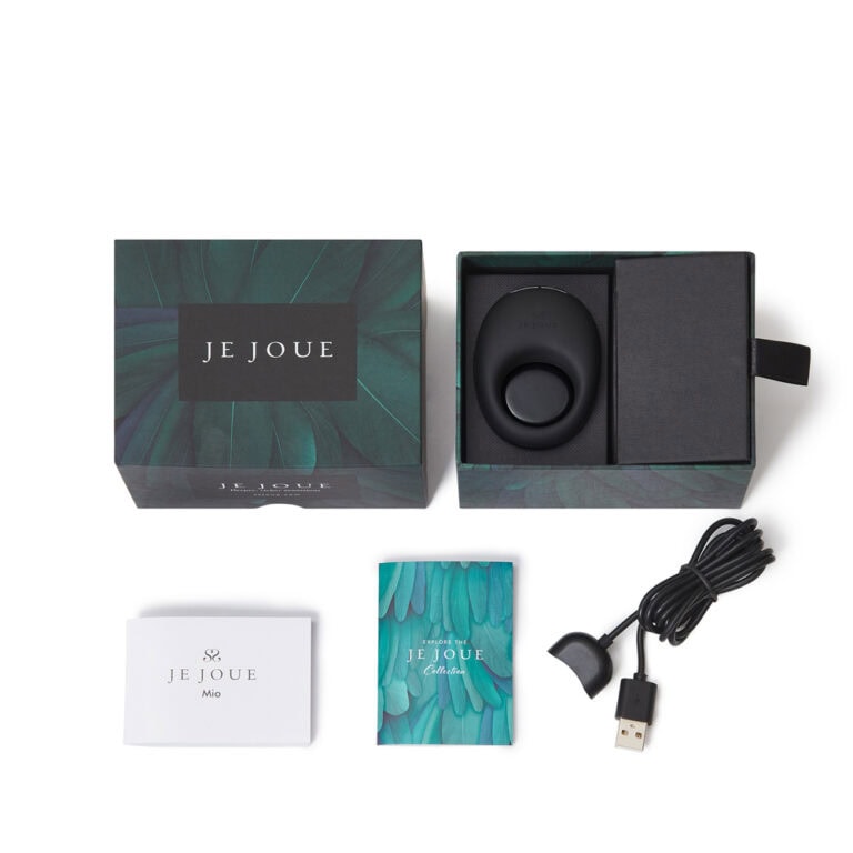 High-quality Je Joue adult toy with sleek design, charging cable, and elegant packaging, ideal for enhancing intimacy and pleasure. Perfect for discreet use and premium sexual wellness.