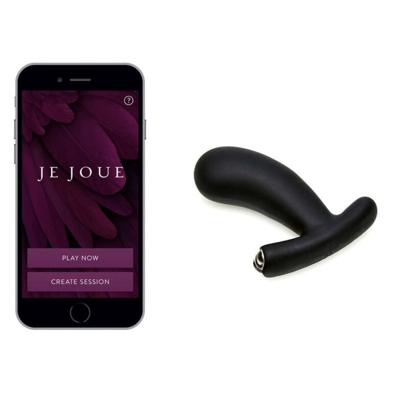 Je Joue Nuo V2 Remote Controlled Butt Plug Anal Toys Black Silicone detail