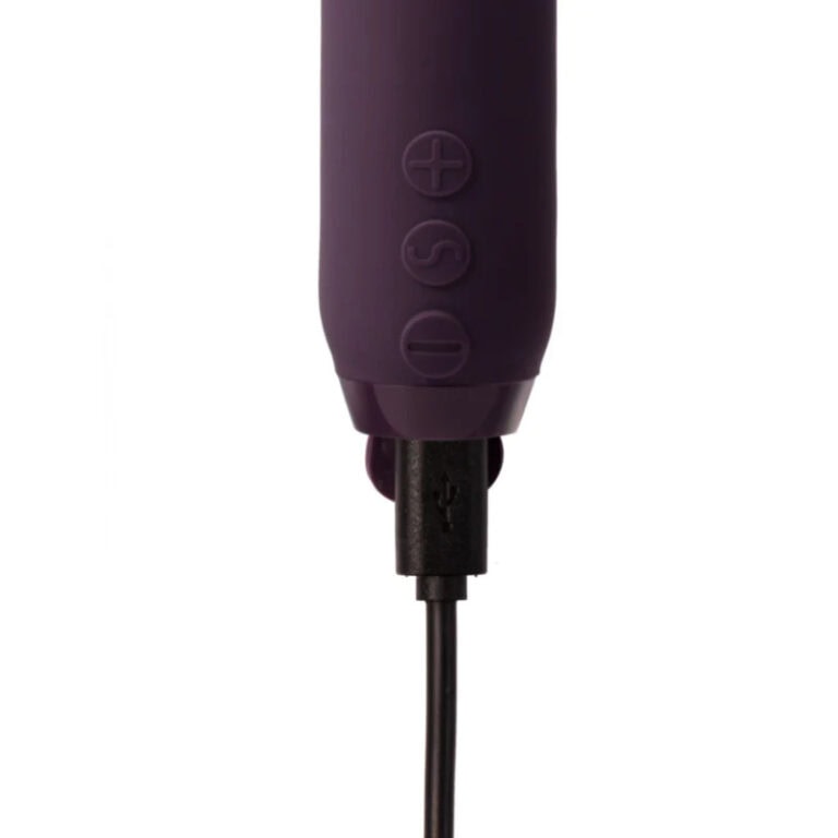 Je Joue Duet Multi Surfaced Bullet Vibrator Purple Mini Vibrators Silicone detail