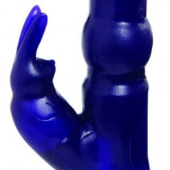 Water Bunny Vibrator - Displaying the vibrator in a vibrant water-inspired setting.