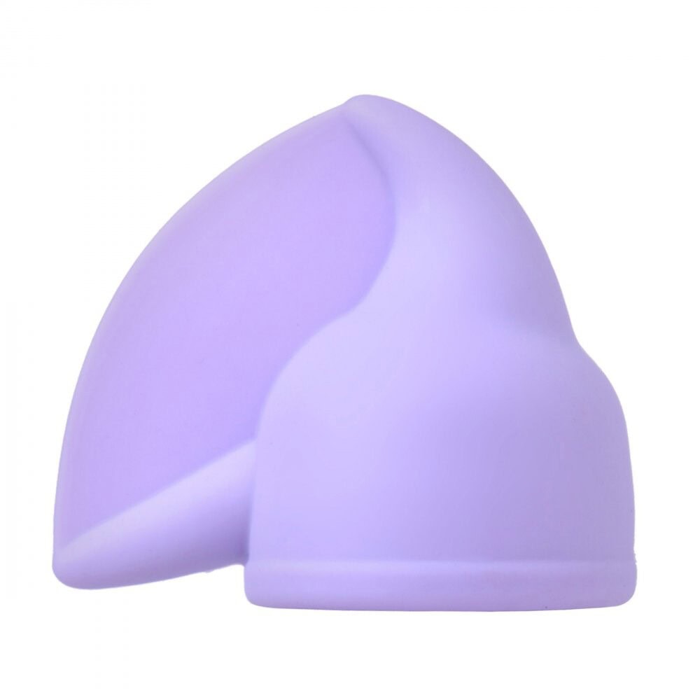 A smooth, lavender silicone sex toy designed for intimate pleasure, featuring a soft glow for discreet use and enhanced sensory experience. Perfect for adult pleasure and sexual wellness.