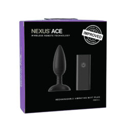 Nexus Ace Rechargeable Vibrating Butt Plug Small ACE003x4