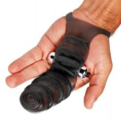 Alternative view of Master Series Bang Bang Vibrating Finger Glove