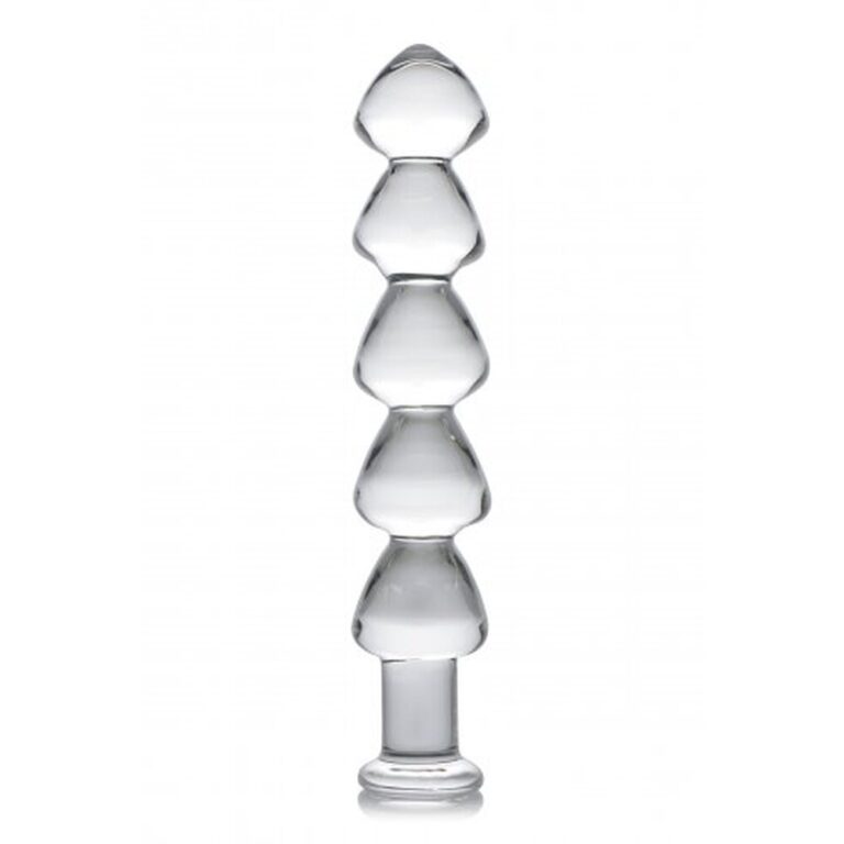 Master Series Drops Anal Links Glass Dildo