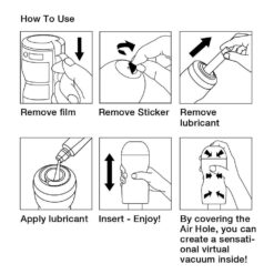 Tenga Air Tech Reusable Regular Vacuum Cup Masturbator ATH 001Rx4