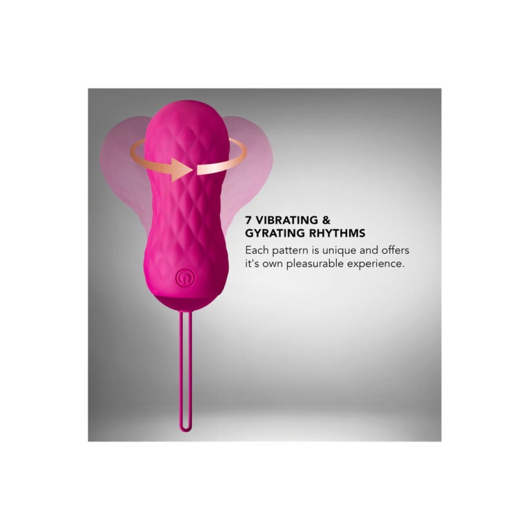 Lush Carina Gyrating Remote Control Egg Kegel Exercise Pink Silicone detail