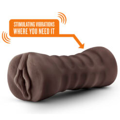 Alternative view of Hot Chocolate Alexis Vagina Vibrating Masturbator