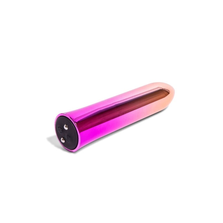 Nu Sensuelle Aluminium Point Bullet Mini Vibrators Pink detail