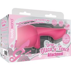 Bodywand Large Ultra G Touch Wand Attachment - Positioned on a soft surface with gentle lighting.