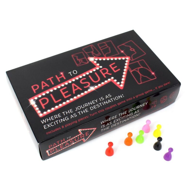 SEO-friendly ALT tag: Adult board game "Path to Pleasure" designed for couples, enhancing intimacy and fun. Perfect for exploring desires and building connection in a playful, exciting way.
