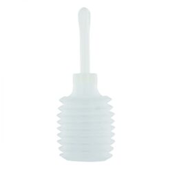 SEO-friendly ALT tag: Silicone anal cleaning bulb for hygienic intimate care, featuring a flexible design and easy-to-use squeeze mechanism for safe and effective cleaning.