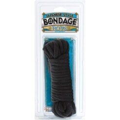 Alternative view of Japanese Style Bondage Rope In Black