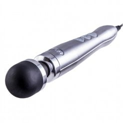 Doxy Wand Massager Number 3 - Silver, close-up of the head