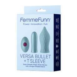 High-quality sex toy featuring a bullet vibrator and tongue-shaped sleeve for enhanced pleasure, discreet design, and easy use. Perfect for intimate stimulation and adult pleasure enhancement.