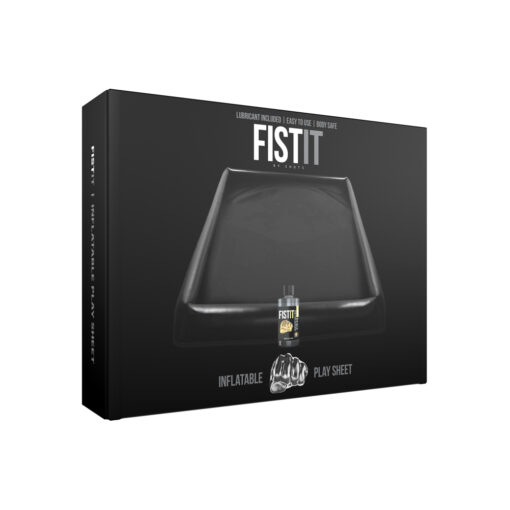 A black box with the word fstit on it.