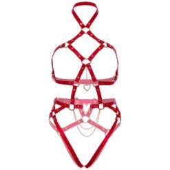KINK Heart Ring Harness Teddy - Image 3