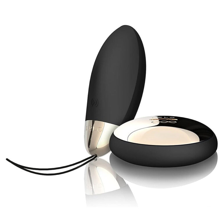 An image of a sleek, modern wireless vibrator with remote control, designed for enhanced pleasure and intimacy, featuring smooth black and metallic accents, ideal for adult pleasure products.