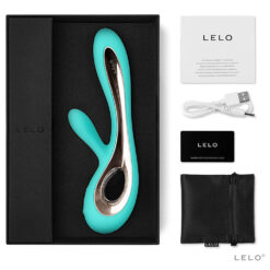 Alternative view of Lelo Soraya 2 Dual Rabbit Vibrator Aqua