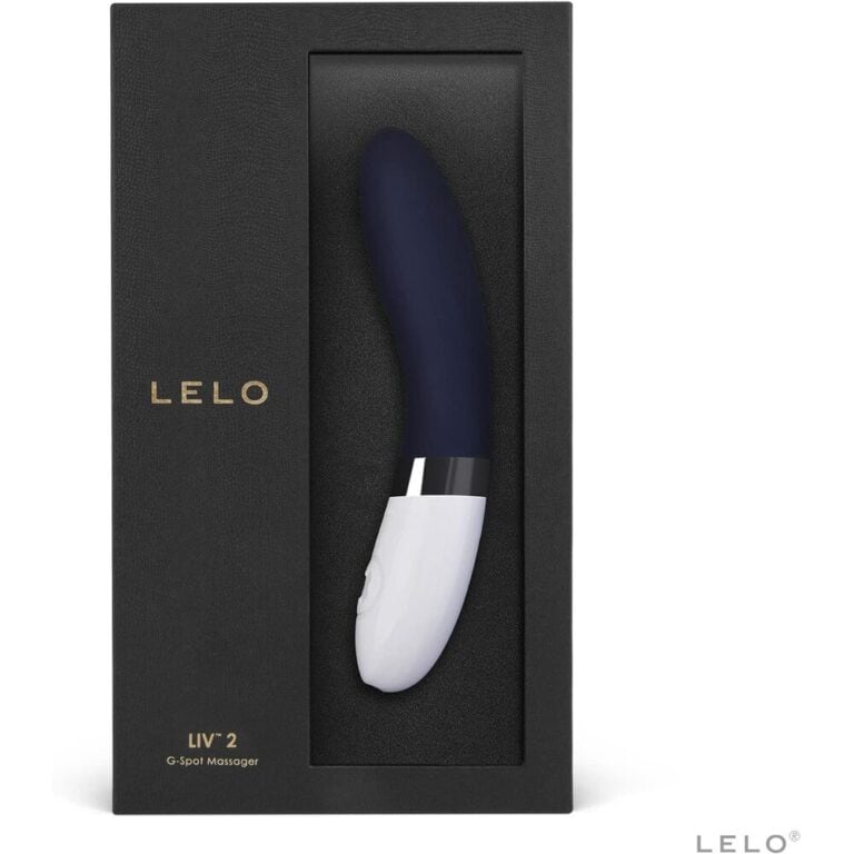 Lelo Liv 2 G Spot Vibrator Blue G-Spot Vibrators Silicone detail