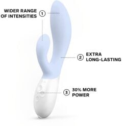 Alternative view of Lelo Ina 3 Dual Action Massager Seafoam