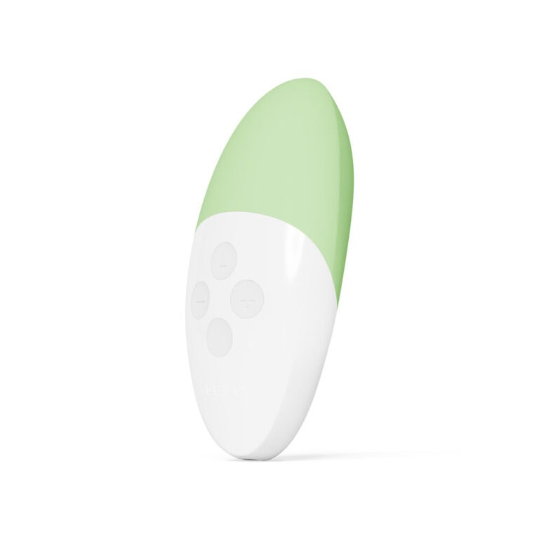 Lelo Siri 3 Clitoral Vibrator Green Purple Silicone
