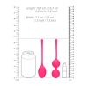 A measuring chart with a pink spoon and a can.