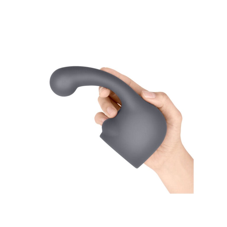 A sleek, grey remote-controlled vibrator designed for intimate pleasure, featuring ergonomic shape and smooth surface for comfortable use. Perfect for enhancing personal or partner experiences.