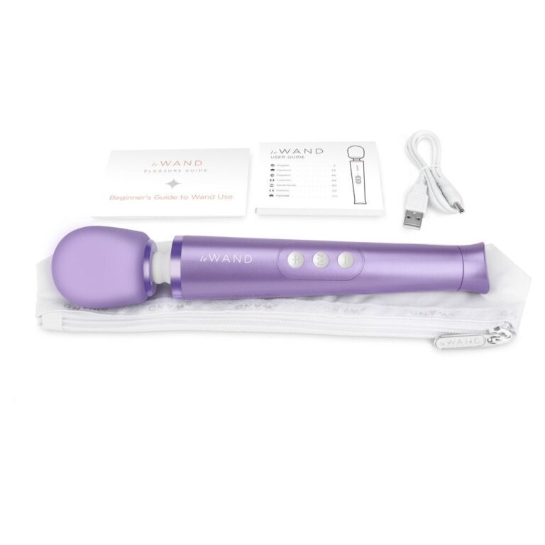 High-quality wand massager for personal pleasure and relaxation, featuring USB charging for convenience, ergonomic design, and multiple intensity settings for customised use.
