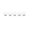 Man Cage White Spare Locks x5 MCGLOCK001WHTx1