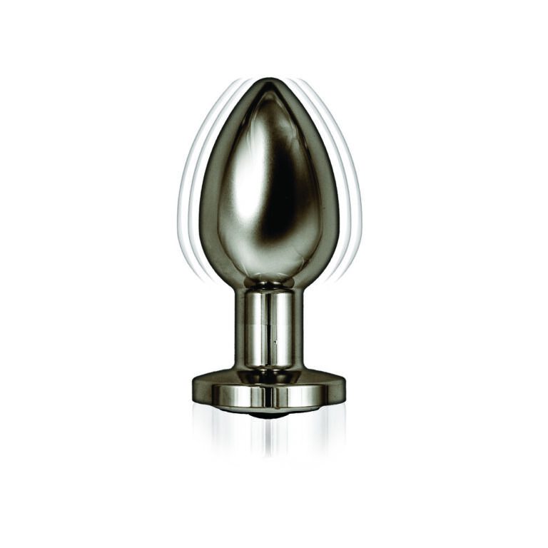 An elegant, stainless steel anal plug designed for adult intimacy and pleasure enhancement. Perfect for exploring sensual experiences with a sleek, body-safe, and easy-to-clean material.