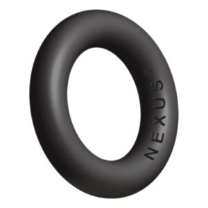A black rubber ring with the word nexus on it.