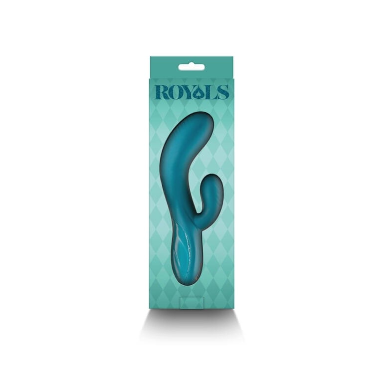 Royal Regent Metallic Green Clit Stims & Bunny Style Silicone detail