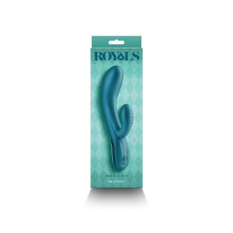 Royal Regent Metallic Green Clit Stims & Bunny Style Silicone detail