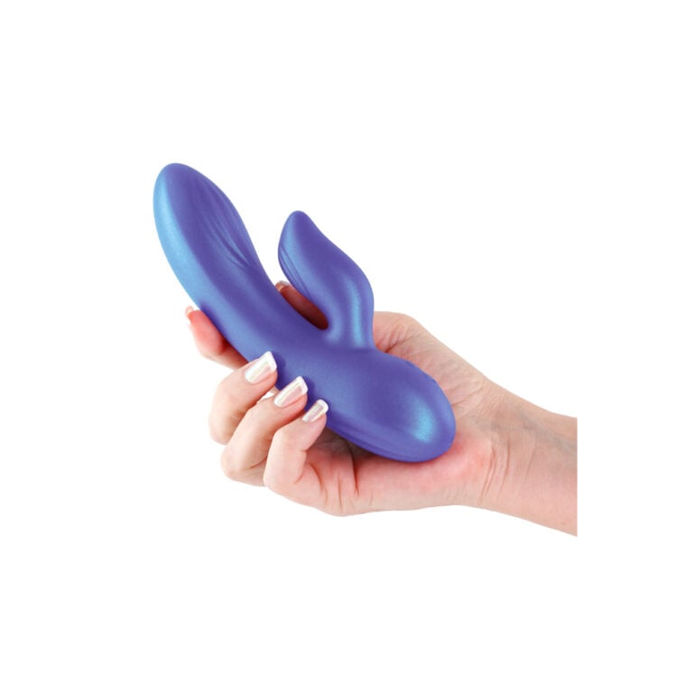 Vibrator with rabbit ears designed for intimate pleasure, featuring ergonomic shape and smooth texture for optimal stimulation. Perfect for solo or couple play, enhancing sexual wellness and satisfact.