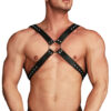 Ouch Adonis High Halter Harness OU255BLKx1