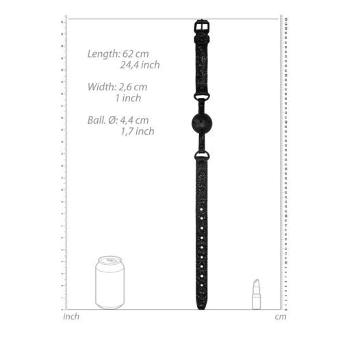 A diagram showing the size of a watch strap.
