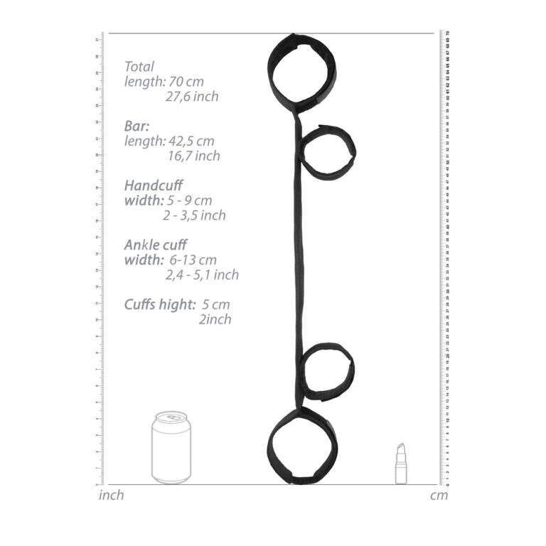High-quality adjustable BDSM cuffs for enhanced bondage play, featuring comfortable wrist and ankle restraints, ideal for adult intimacy and fetish exploration.