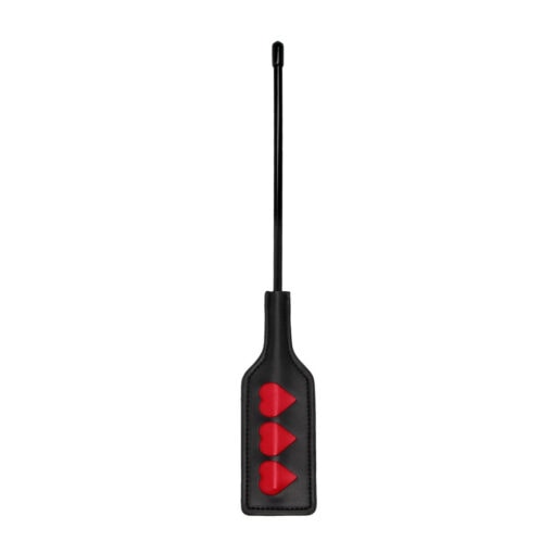 A black and red device on a white background.