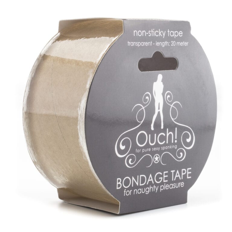 Bondage tape for BDSM and adult play, non-sticky and easy to remove, ideal for sensual restraint and kinky role play, perfect for enhancing intimacy and exploring fantasies.